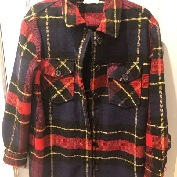 Flannel shacket NWOT - Picture 2 of 11